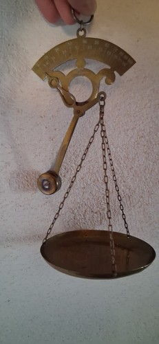 Balance ancienne laiton - ancienne,