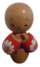 Poupée vintage Kokeshi japon