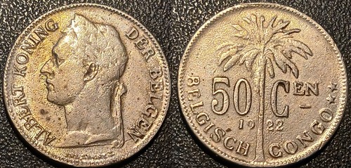 Congo belge albert ier 50 - congo,