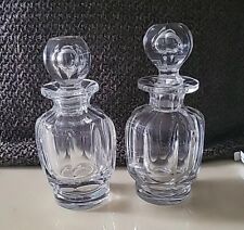 Paires Flacon À Parfum En Cristal Baccarat Estampillé
