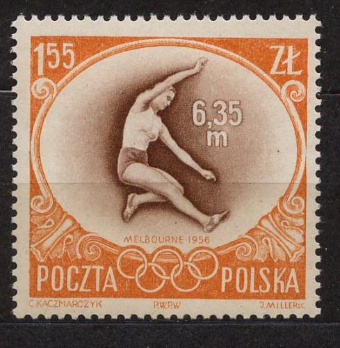 Pologne 1956 mnh 756 - pologne,