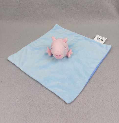 Doudou plat peluche peppa pig - doudou,