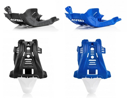 Acerbis skid plate with - skid,