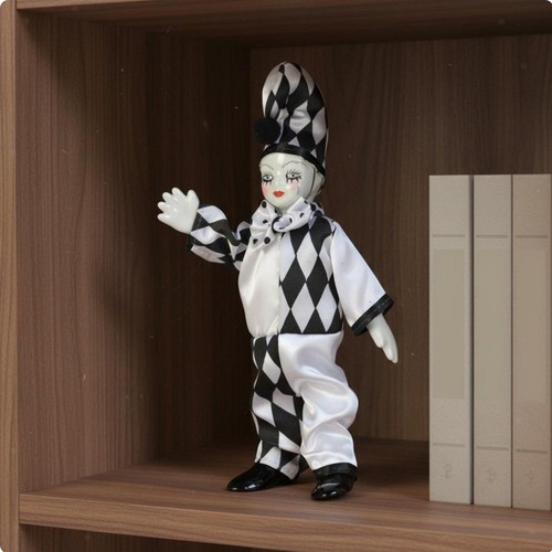 Poupée clown céramique - en,