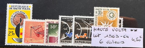 Timbres haute volta lot - timbres,
