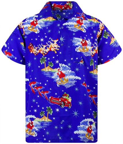 Chemise noël hawaii - chemise,
