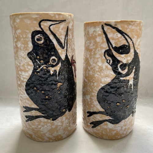 Lot petits vases rouleau - de, 2