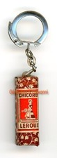 Porte-clé Publicitaire Vintage de la Marque LEROUX Chicorée