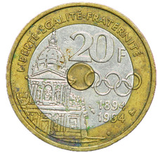#17784 - 20 francs 1994