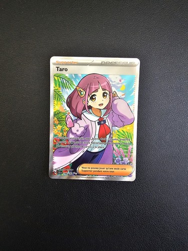 Carte pokémon taro - carte, 166/142