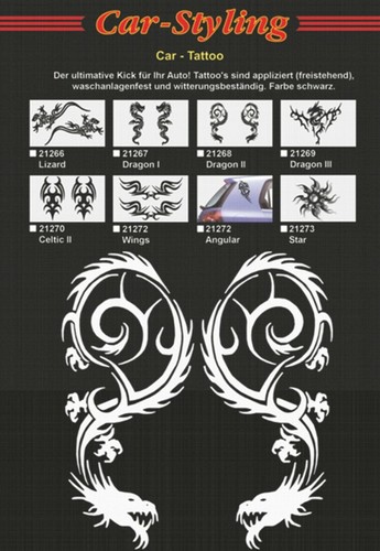 Tatou voiture dragon argent - dragon, ii
