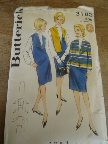 3183 patron butterick vintage - 3183, patron"
