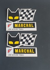 2 AUTOCOLLANTS STICKERS SEV MARCHAL Valéo VINTAGE  7,5x6cm