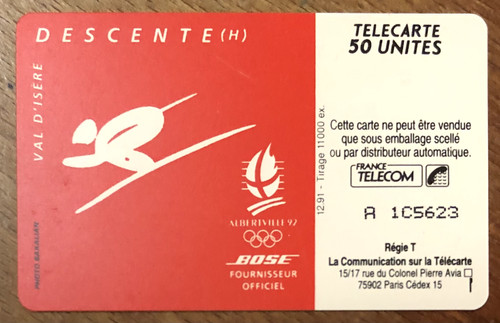 Bose descente telecarte - descente,