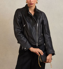 Veste cuir femme noir - veste,