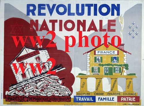 Ww2 photo vichy pétain - photo, cjf