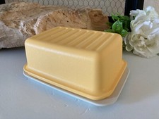 824⚜️ Ancien Beurrier Tupperware En Plastique Longueur 16 Cm Vintage