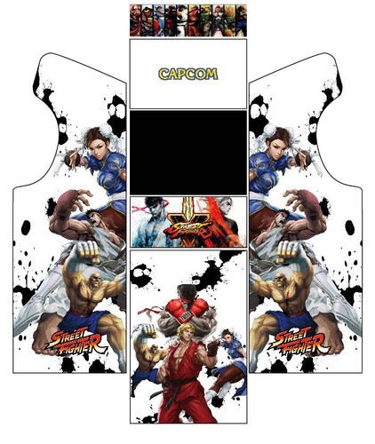 Stickers borne arcade - arcade, (mame