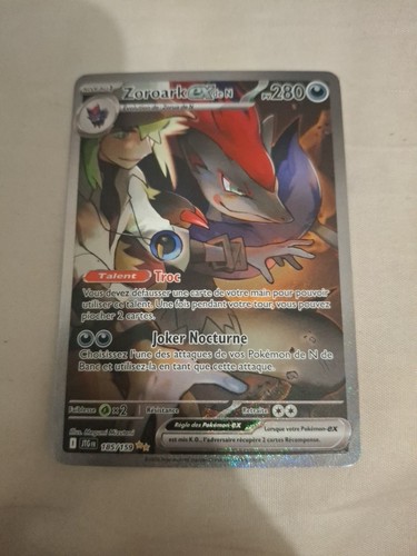 Carte pokémon zoroark ex - -, de