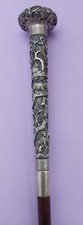 Pommeau ombrelle canne - canne, décors