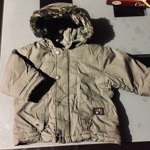 Manteau verbaudet kaki - manteau,