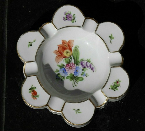 Herend cendrier porcelaine - herend,