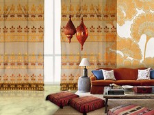 Rideau Fiaba ethnique-oriental