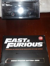 Fast & Furious Altaya 1/43  N°123 DODGE CHARGER DAYTONA 2024 neuf +FASCICU