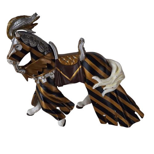 Figurine cheval tournoi - figurine,