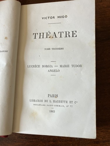 Théâtre victor hugo - victor,