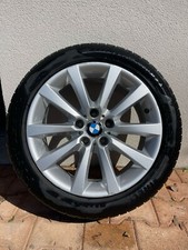 ✅LOT de 4 JANTES BMW 8Jx18 EH2+ IS30 série 5/ série 6 (2011) + 4 pneus Hiver