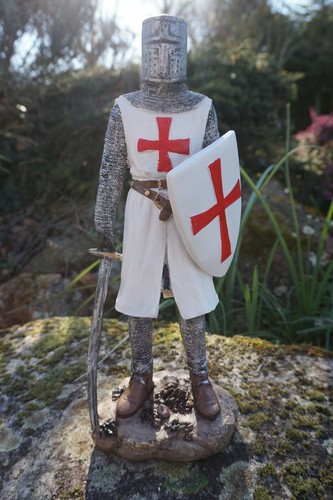 Hf1381 figurine templier - figurine,