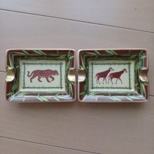 Cendrier HERMES, tigre animal