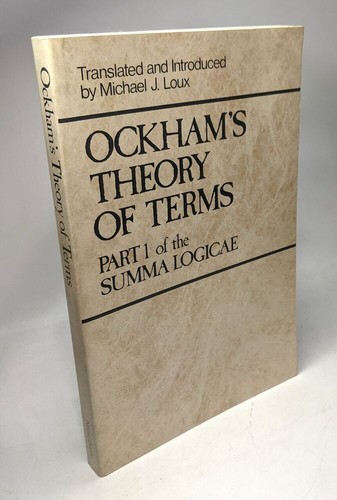 Ockham theory terms - theory, part