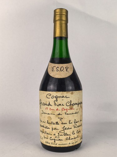 Cognac vsop 70cl année 1970 - cognac,