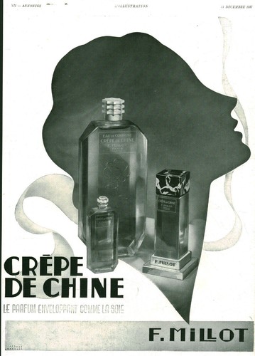 Publicité ancienne parfum - , f