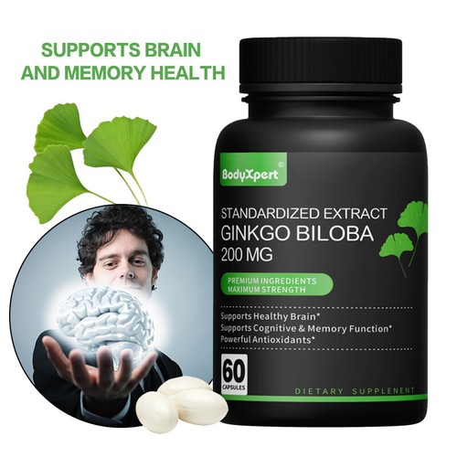 Ginkgo biloba 200 60 - ginkgo,
