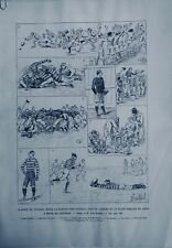 1867 1894 FOOTBALL MATCH BALLON ROSSLYN PARK STADE DE FRANCE  2 JOURNAUX ANCIENS