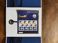 FRANCE 2018 - BF144 RYDER CUP NUMÉROTÉ- COFFRET + MÉDAILLE
