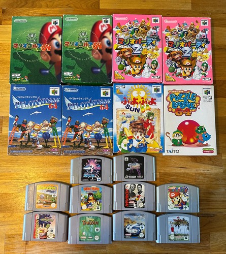 Lot jeux nintendo 64 - 64, n64