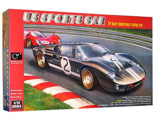 Trumpeter ford gt40 mans - trumpeter,