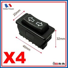 4 x Boutons électriques à