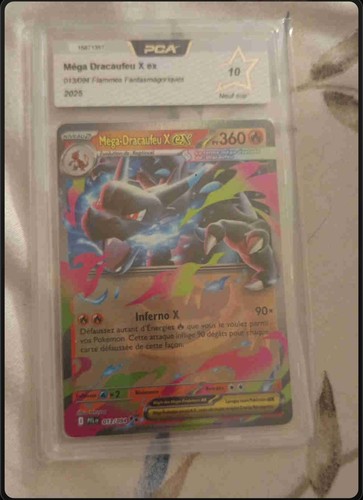 Carte pokémon méga dracaufeu - pokémon,