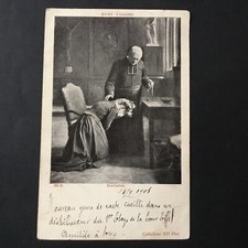 CPA Rémy Cogghe Prêtre Restitution 1901 Carte Postale Religieuse