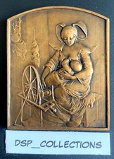 👀 RARE MEDAILLE PLAQUE Par