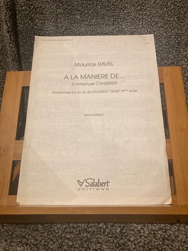 Maurice ravel manière de - ravel,