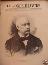 LE MONDE ILLUSTRE 1895 N 1974 - M. FELIX FAURE- PRESIDENT DE LA REPUBLIQUE 
