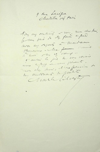 S charles silvestre - ✒, l.a.s
