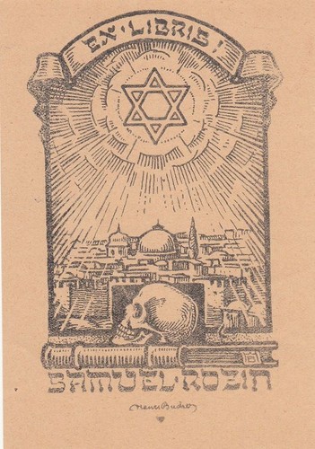 Exlibris livre henri bacher - livre,