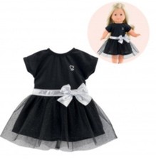 Corolle : ma poupée corolle/robe, De Soiree,36cm 12 "  noire TULLE